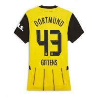 Echipament fotbal Borussia Dortmund Jamie Bynoe-Gittens #43 Tricou Acasa 2024-25 pentru femei maneca scurta